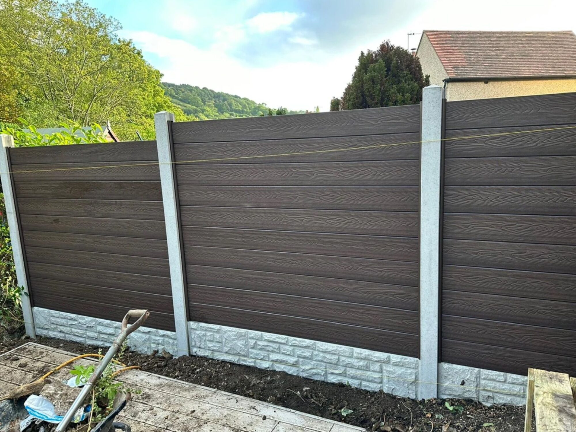 Composite Fencing Installation in Portland | Dorset Composite Fencing-5